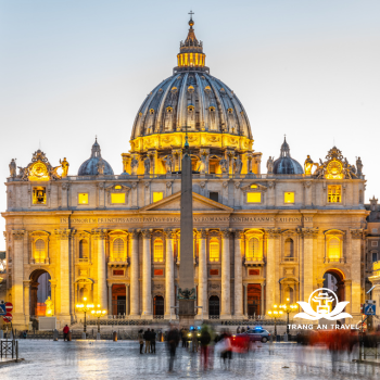 Tour Châu  Âu  Ý - Vatican - Thụy SĨ - Pháp  11 Ngày 10 Đêm