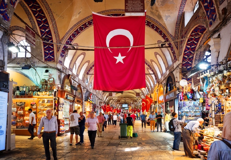 Khu chợ cổ Grand Bazaar nhiều màu sắc