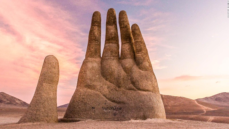 Manos del desierto, Atacama, Chile