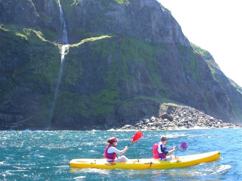 Chèo ca nô ở Azores