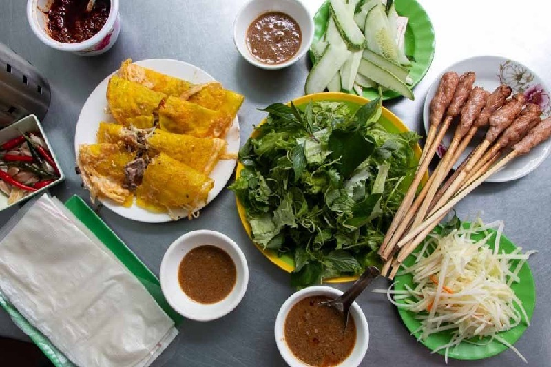 Bánh xèo, nem nướng Đà Nẵng